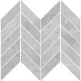 Декор керамической плитки Бруклин L091\G мозаика серый Cersanit 300x300