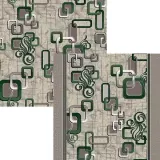 Ковролин Витебские ковры Принт 1594с2 зеленый 3м