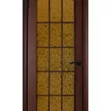 Дверь ламинированная Экодвери Венге стекло листовое ДО-438А 2000x600