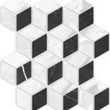 Декор керамической плитки Роял Стоун L451\G мозаика многоцветный 300x300