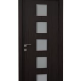 Дверь ламинированная Экодвери Венге стекло листовое ДО-436 2000x600