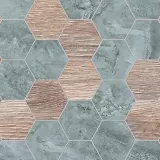 Плитка керамическая Калакатта Айвори Форма Азори 201x505