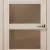Дверь царговая Восход Кватро Амурская Лиственница стекло 2000x600