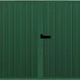Ворота распашные GL Премиум зеленый 3,60x1,65