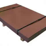 Лист гладкий оцинкованный RAL 8017 коричневый шоколад 1250x2000x0,5мм
