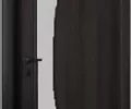 Дверь ламинированная Экодвери Венге стекло листовое ДО-419 2000x600 2