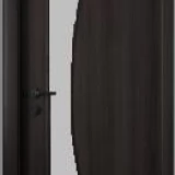 Дверь ламинированная Экодвери Венге стекло листовое ДО-419 2000x600