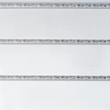 Потолочные панели ПВХ трехсекционные Серебро кантри 240x3000