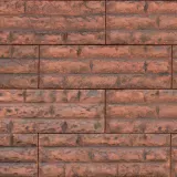 Декоративный камень Рваный фасад темно-красный Арт-Штайн 200х590