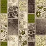 Ковролин Витебские ковры Принт 1748а2 зеленый 3м