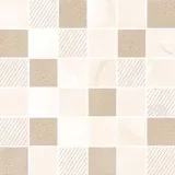 Декор керамической плитки Опал Беж Мозаика Азори 300х300