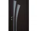 Дверь ламинированная Экодвери Венге стекло листовое ДО-433 2000x600 2