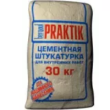Штукатурка цементная Бергауф Praktik 30кг