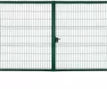 Ворота распашные GL с панелью Profi зеленый 3,00x1,53 2