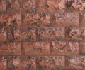Декоративный камень Рваный темно-красный Арт-Штайн 100х200 2