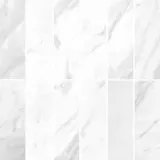Декор керамической плитки Роял Стоун 16040 мозаика белый Cersanit 300x300