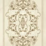Декор керамической плитки Visconti beige 02 Грация 250х600