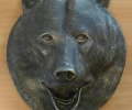Барельеф Арт-Штайн Медведь шоколад+медь 40х370 2