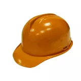 Каска строительная с храповым механизмом оранжевая Бибер 96224