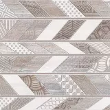 Декор керамической плитки Шебби Шеврон Азори 315х630