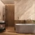 Керамогранит Asher светло-бежевый 17775 Cersanit 448x898