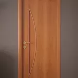 Дверь ламинированная Экодвери Миланский орех ДГ-107 2000x600