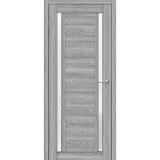 Дверь царговая Восход Гамма 2 210 Ривьера Грей стекло 2000x600