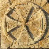 Барельеф Арт-Штайн Мальтийский крест соломенный 190х190