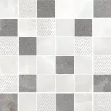 Декор керамической плитки Опал Грей Мозаика Азори 300х300