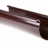 Желоб водосточный GL D125, металл коричневый, 3м