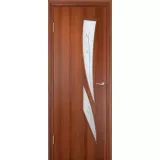 Дверь ламинированная Эконом Строй Лилия ДОФ Итальянский орех