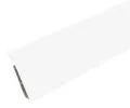 Плинтус Идеал Деконика D70 Белый глянцевый 001-G 2,2м 2