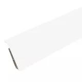 Плинтус Идеал Деконика D70 Белый глянцевый 001-G 2,2м