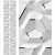 Панели ПВХ Кода белая Unique (компл. 2 шт.) 2700x250x8