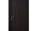Дверь ламинированная Экодвери Венге ДГ-407 2000x600 2