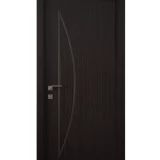 Дверь ламинированная Экодвери Венге ДГ-407 2000x600