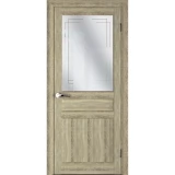 Дверь царговая Мастер и К ПДО-57003 Дуб натуральный стекло 2000x600