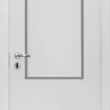 Двери под покраску Олови стекло L1 М7х21 Белый 625x2040