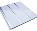 Потолочные панели ПВХ трехсекционные Серебро 240x3000 2