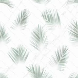 Панно Сингапур папоротники Axima 500x500 (2шт)