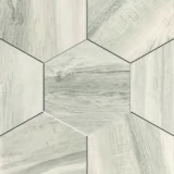 Плитка Миф 7 микс белый Керамин 200x500