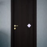 Дверь ламинированная Экодвери Венге стекло листовое ДО-410 2000x600