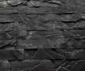 Декоративный кирпич Пальмира черный+серебро Арт-Штайн  240х60 2
