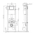 Унитаз City Smart CO DPL EO slim (инст. Link Pro, кнопка Twins хром гл.) Церсанит 68306