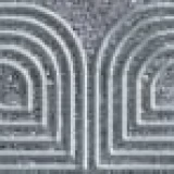 Бордюр керамический Кампанилья 1504-0154 серый 35х400
