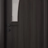 Дверь ламинированная Экодвери Венге стекло листовое ДО-414 2000x600