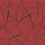 Декор керамической плитки Вела Кармин Стелла Азори 201х505