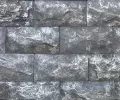 Декоративный камень Рваный шоколад+серебро Арт-Штайн 100х200 2