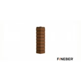 Угол внешний терракотовый Кирпич баварский Fineber 589x155x155