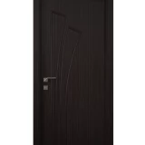 Дверь ламинированная Экодвери Венге ДГ-433 2000x600